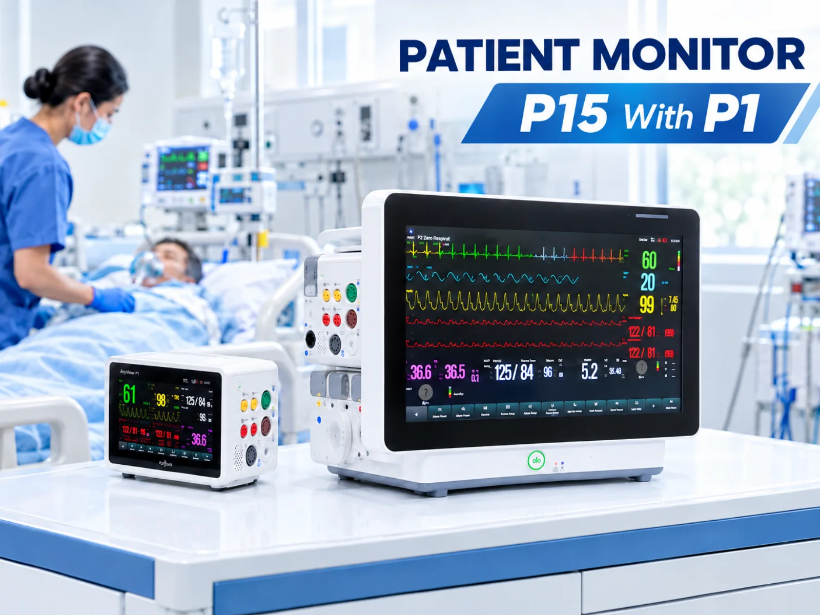 P15 High-End Modular Patient Monitor