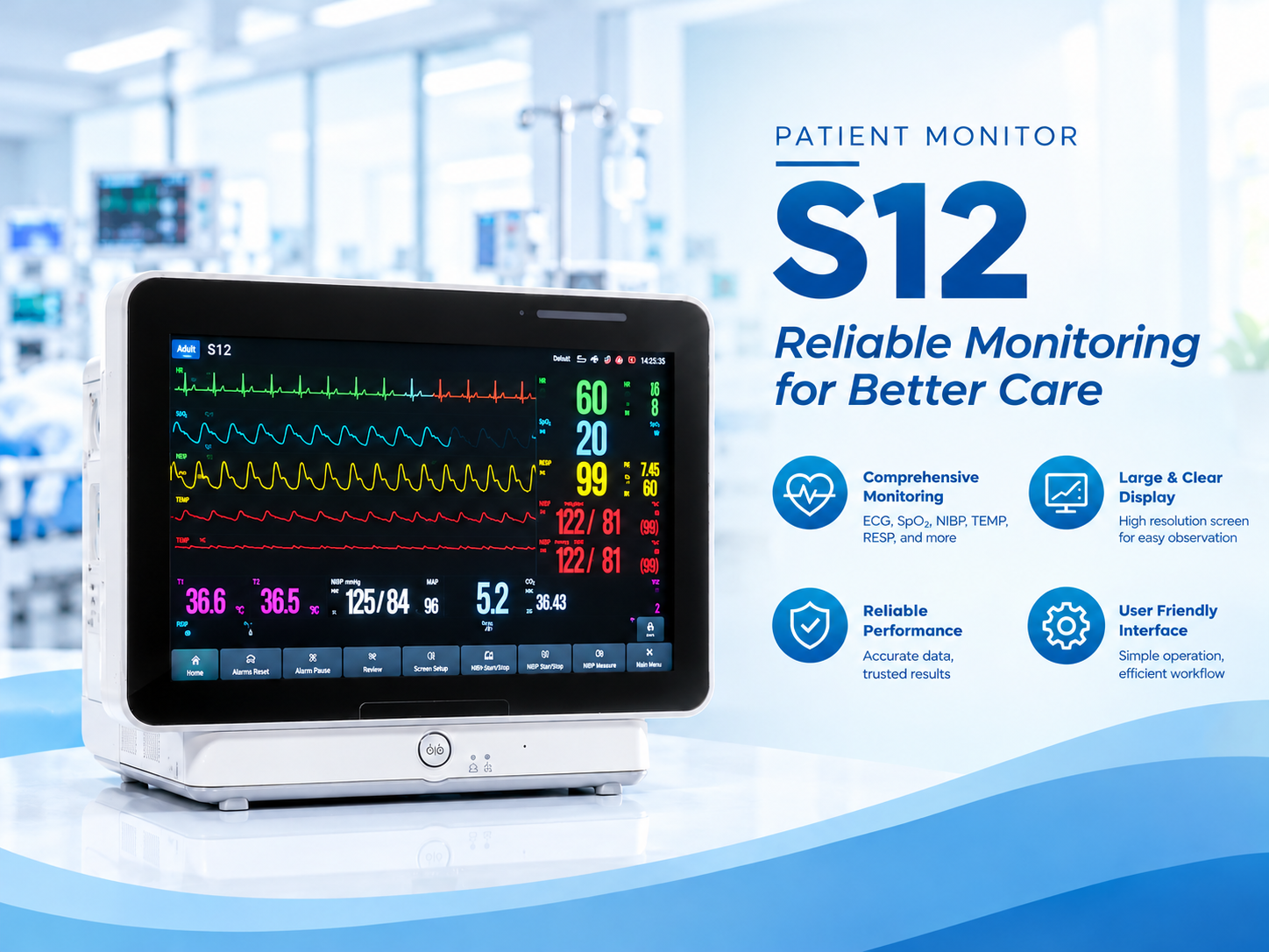 Compact Patient Monitor